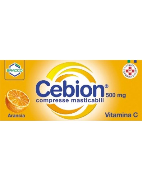 CEBION 500*20 cpr mast 500 mg arancia