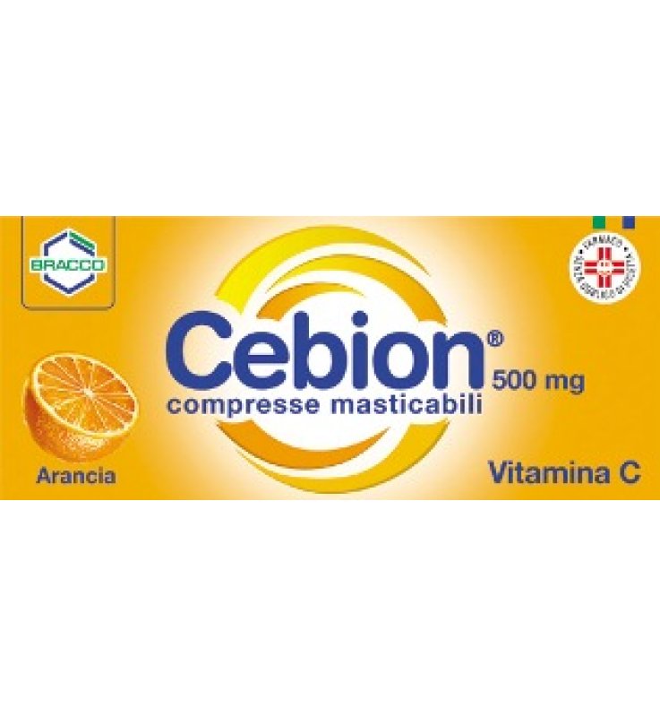 CEBION 500*20 cpr mast 500 mg arancia
