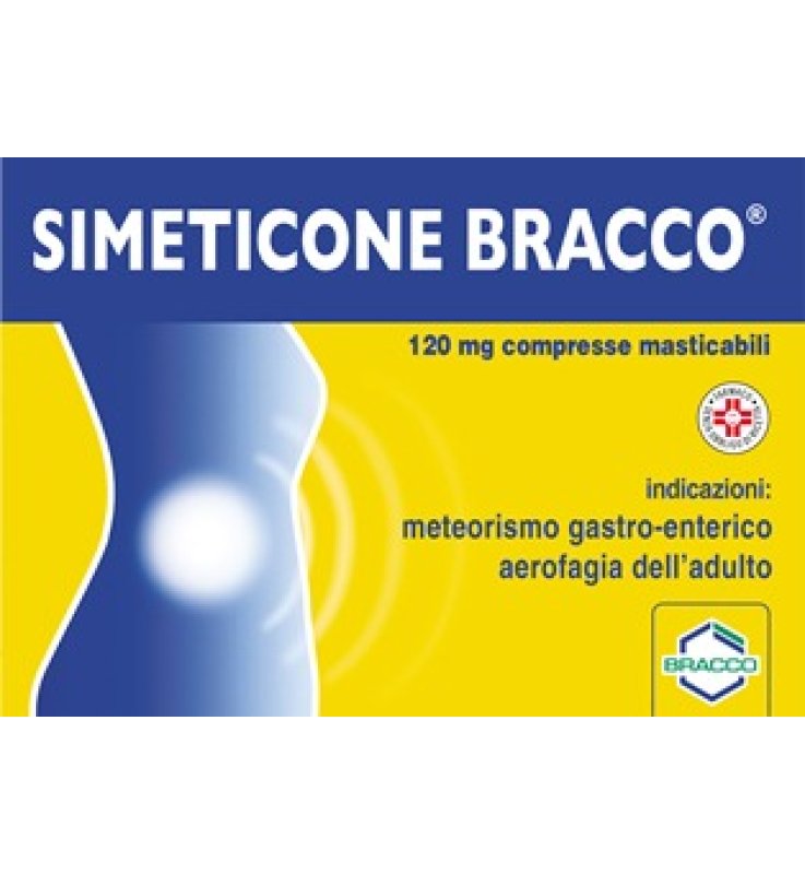 SIMETICONE (DOMPE')*24 cpr mast 120 mg