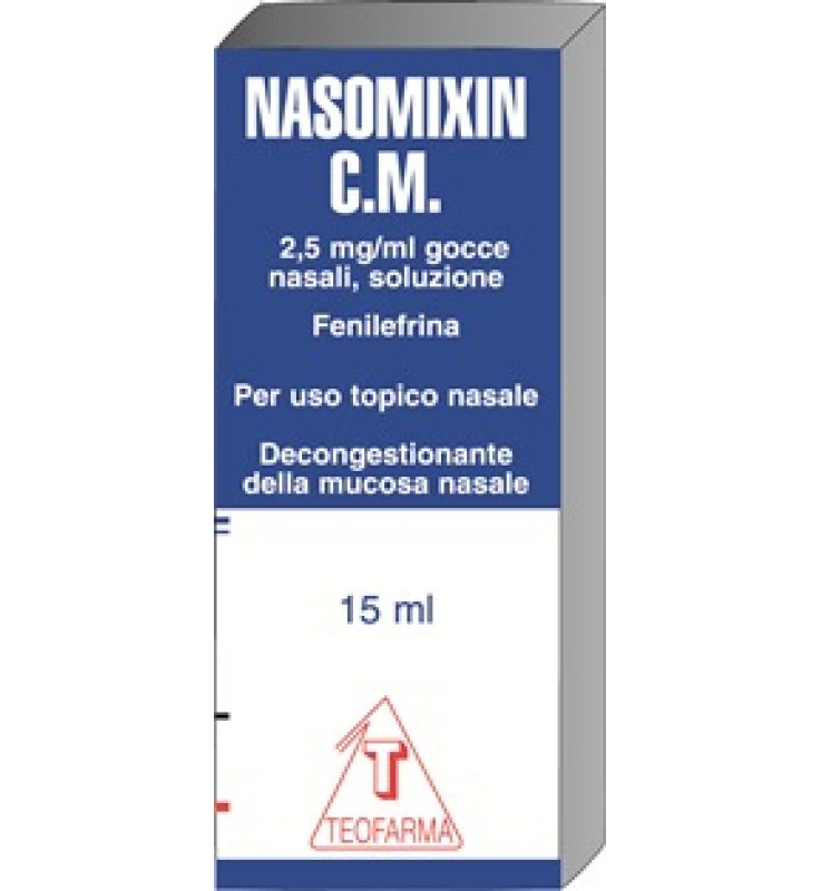 NASOMIXIN CM*gtt nasali 15 ml 2,5 mg/ml