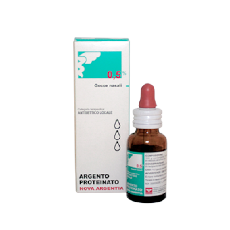 ARGENTO PROTEINATO (NOVA ARGENTIA)*BB gtt orl 10 ml 0,5% ARGENTO PROTEINATO (NOVA ARGENTIA)*BB gtt orl 10 ml 0,5%