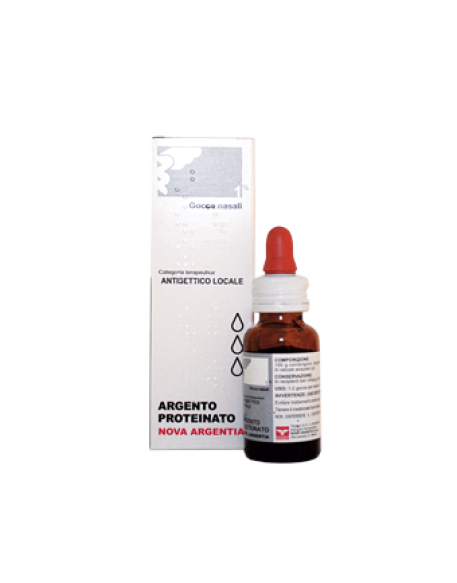 ARGENTO PROTEINATO (NOVA ARGENTIA)*AD gtt orl 10 ml 1%