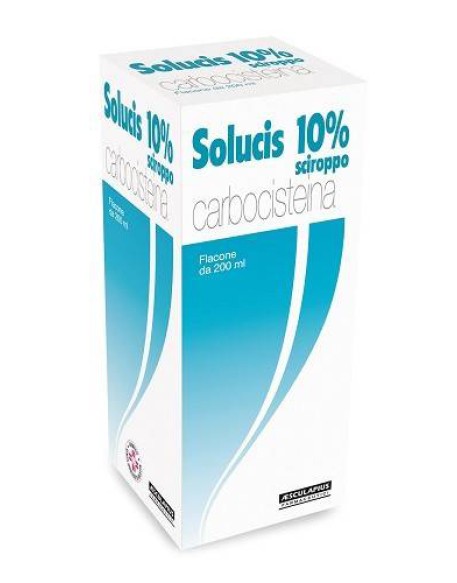 SOLUCIS*sciroppo 200 ml 100 mg/ml