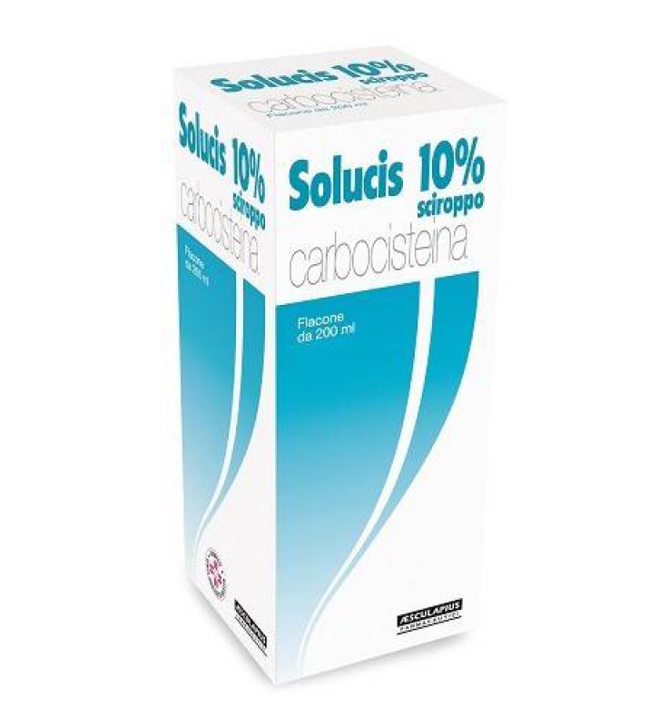 SOLUCIS*sciroppo 200 ml 100 mg/ml