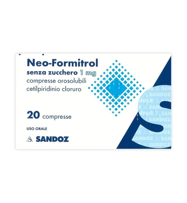 NEOFORMITROL*20 cpr orosolub 1mg senza zucchero
