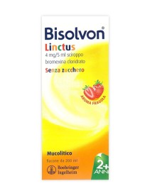 BISOLVON*sciroppo 200 ml 4 mg/5 ml aroma fragola