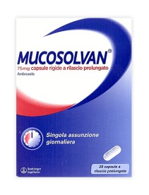 MUCOSOLVAN*20 cps 75 mg rilascio prolungato