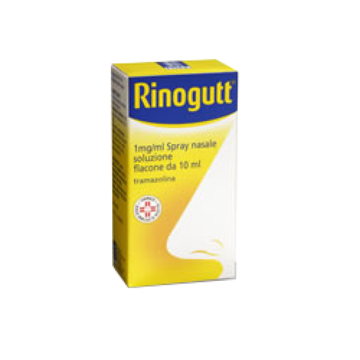 RINOGUTT*spray nasale 10 ml 1 mg/ml RINOGUTT*spray nasale 10 ml 1 mg/ml