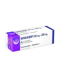 SINEGRIP*20 cpr eff 330 mg + 200 mg