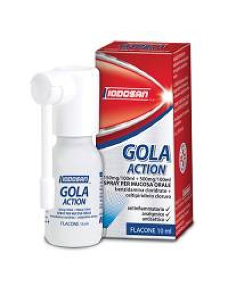 GOLA ACTION*spray mucosa orale 0,15% + 0,5%