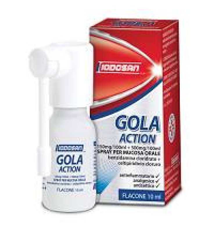 GOLA ACTION*spray mucosa orale 0,15% + 0,5%