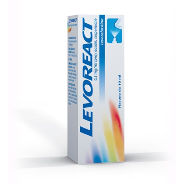 LEVOREACT*spray nasale 10 ml 0,5 mg/ml LEVOREACT*spray nasale 10 ml 0,5 mg/ml