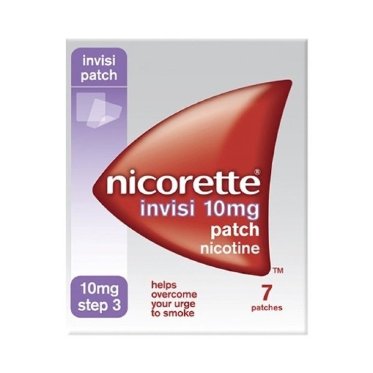 NICORETTE*7 cerotti transd 10 mg/16 ore NICORETTE*7 cerotti transd 10 mg/16 ore