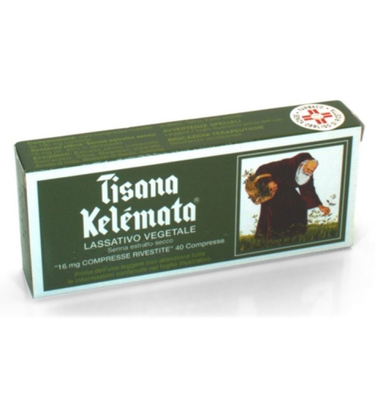 TISANA (KELEMATA)*40 cpr riv 16 mg