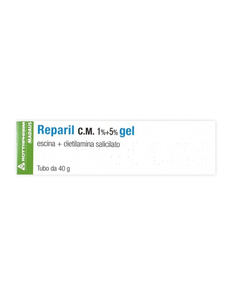 REPARIL GEL CM*gel 40 g 1% + 5%