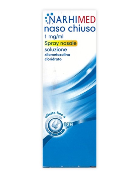 NARHIMED NASO CHIUSO*AD spray nasale 10 ml 1 mg/ml