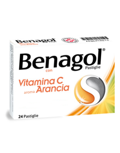 BENAGOL VITAMINA C*24 pastiglie arancia