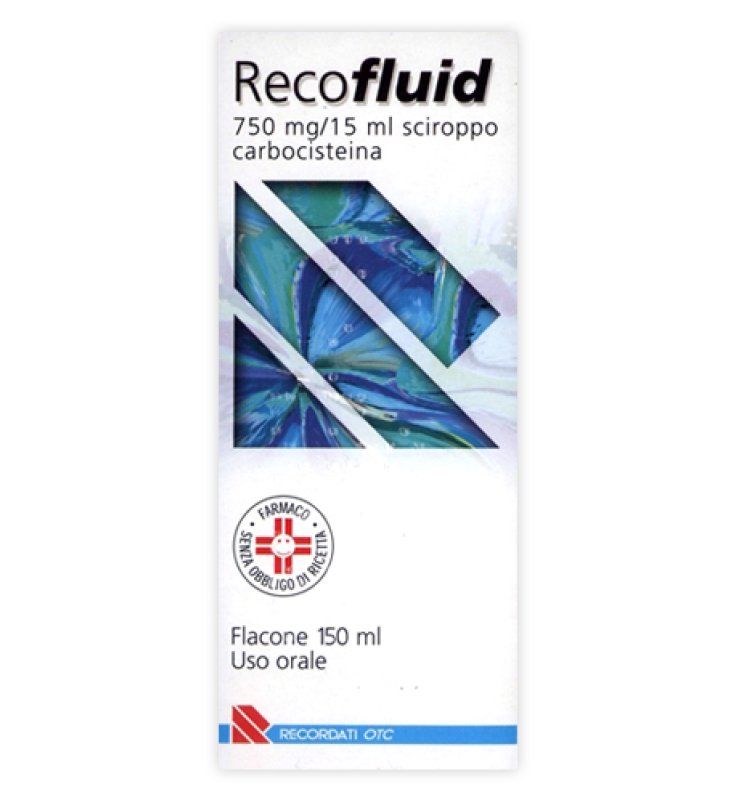 RECOFLUID*scir 150 ml 750 mg/15 ml