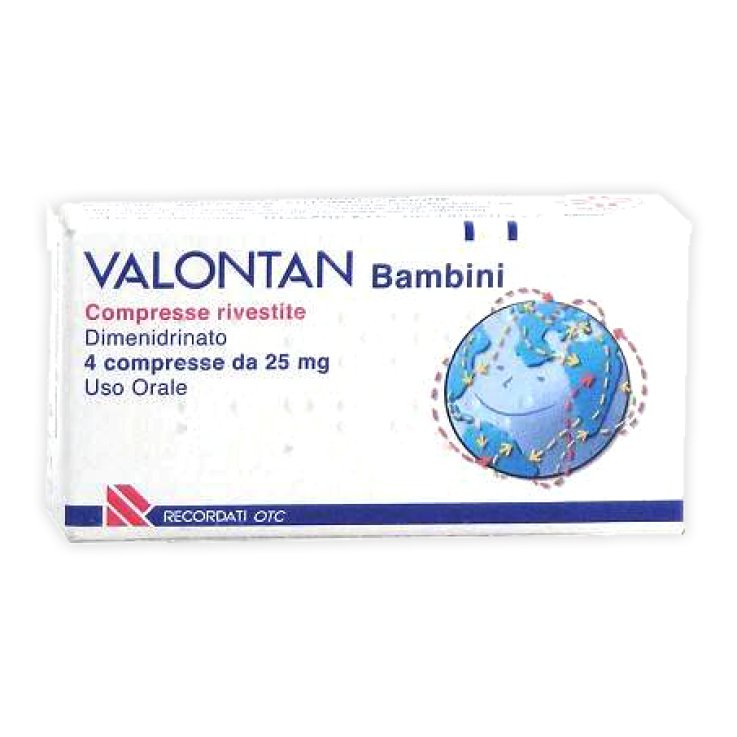 VALONTAN*BB 4 cpr riv 25 mg VALONTAN*BB 4 cpr riv 25 mg