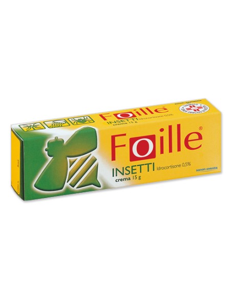 FOILLE INSETTI*crema derm 15 g 0,5%