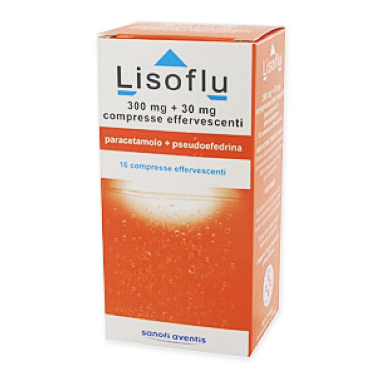 LISOFLU*16 cpr eff 300 mg + 30 mg LISOFLU*16 cpr eff 300 mg + 30 mg