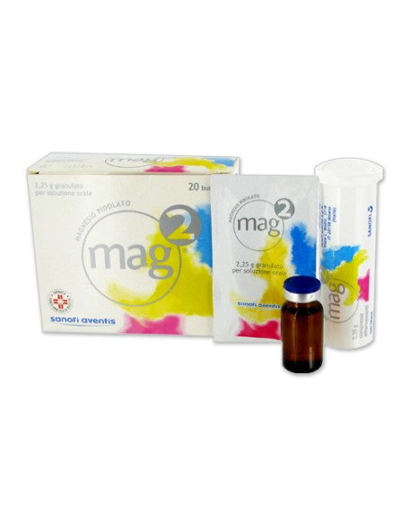 MAG 2*orale soluz 20 flaconcini 10 ml 1,5 g/10 ml