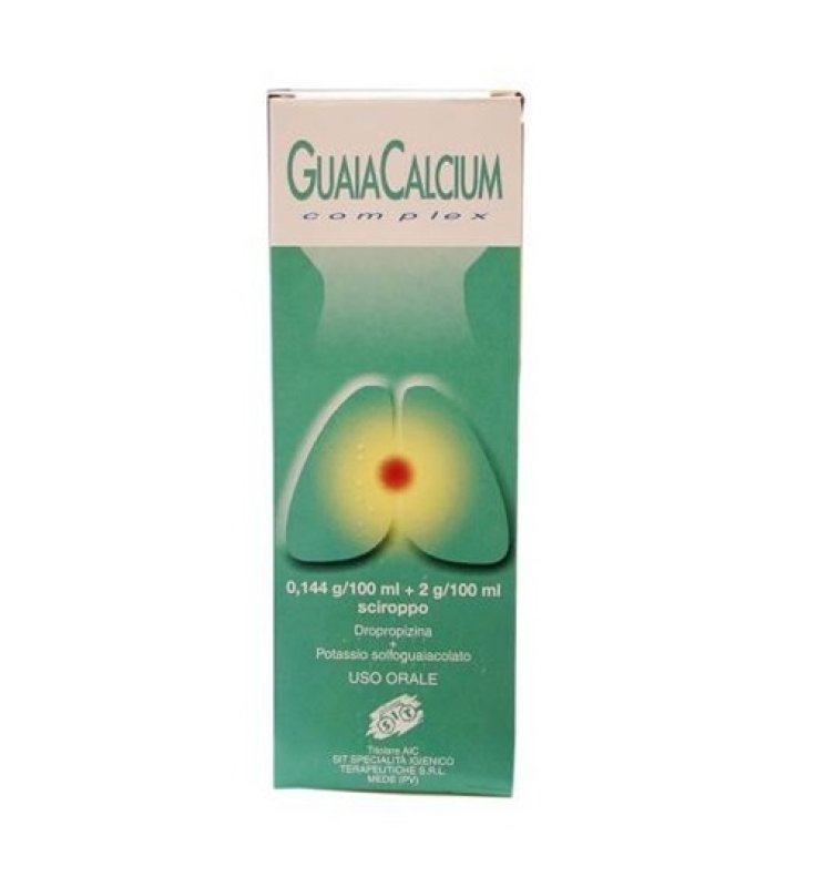GUAIACALCIUM COMPLEX*scir 200 ml 0,144 g/100 ml + 2 g/100 ml