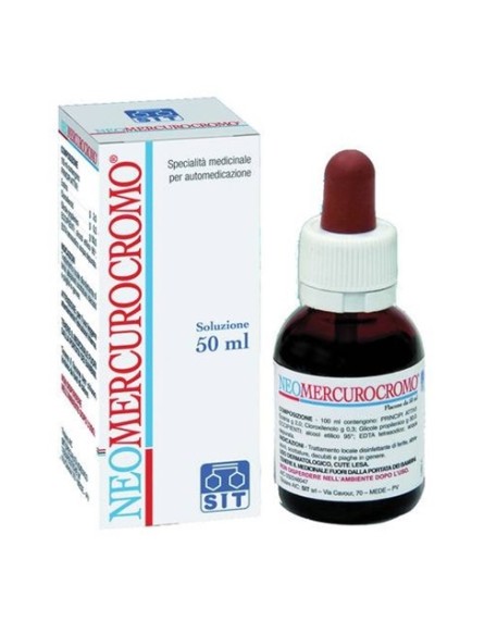 NEOMERCUROCROMO*soluz cutanea 50 ml