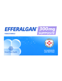 EFFERALGAN*10 supp 300 mg