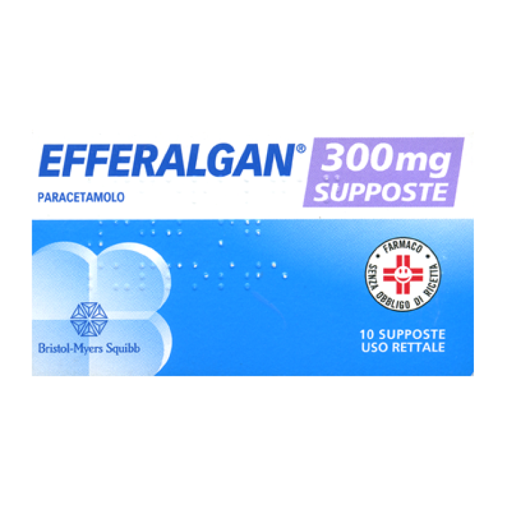 EFFERALGAN*10 supp 300 mg EFFERALGAN*10 supp 300 mg