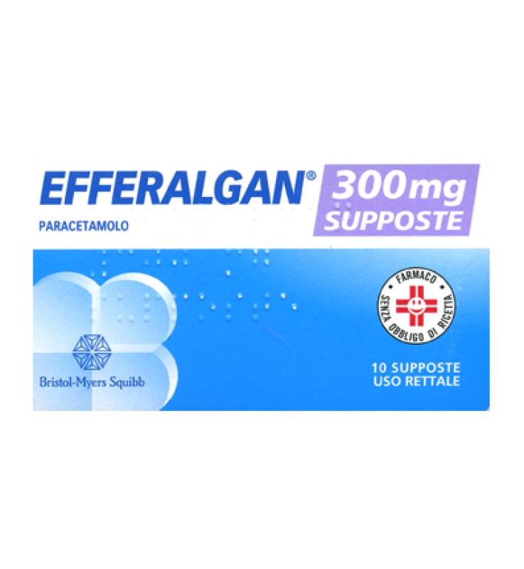 EFFERALGAN*10 supp 300 mg