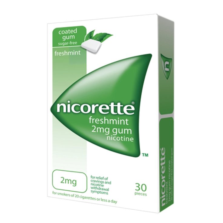NICORETTE*30 gomme mast 2 mg NICORETTE*30 gomme mast 2 mg