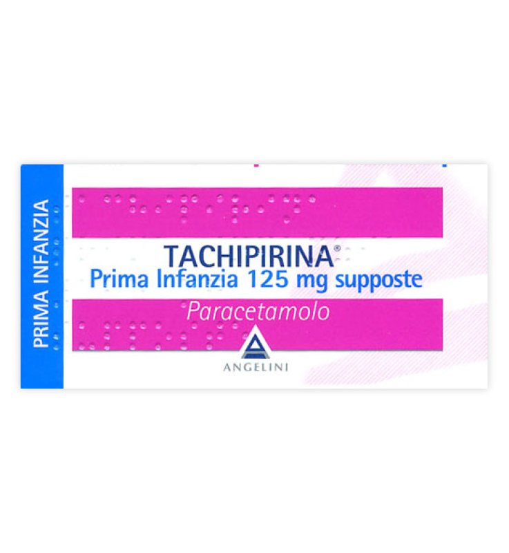 TACHIPIRINA*PRIMA INFANZIA 10 supp 125 mg