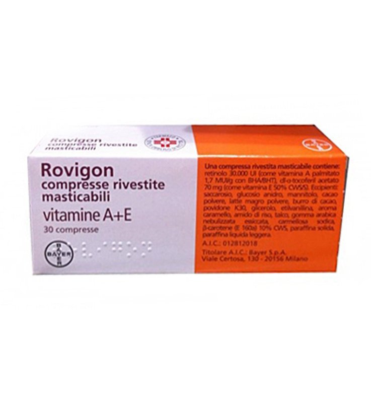 ROVIGON*30 cpr riv mast 30.000 UI + 70 mg