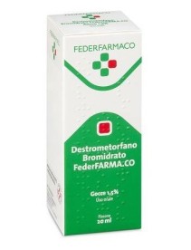 DESTROMETORFANO BROMIDRATO (FARMAKOPEA)*orale soluz 20 ml 15mg/ml