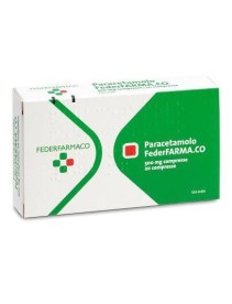 PARACETAMOLO (FARMAKOPEA)*20 cpr 500 mg