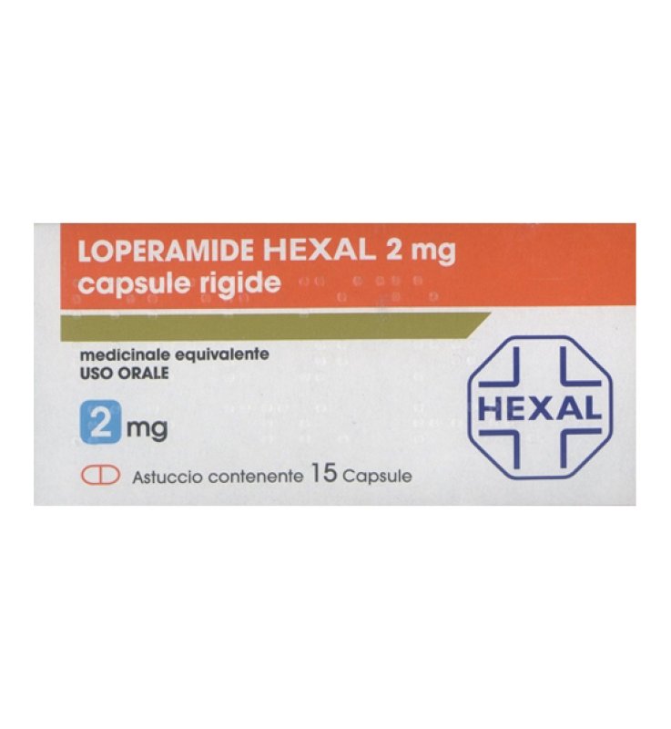 LOPERAMIDE (HEXAL)*15 cps 2 mg