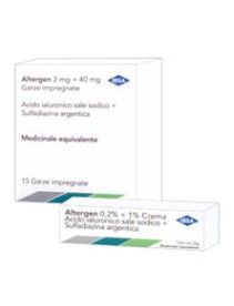ALTERGEN*15 garze 2 mg + 40 mg 10 cm x 10 cm