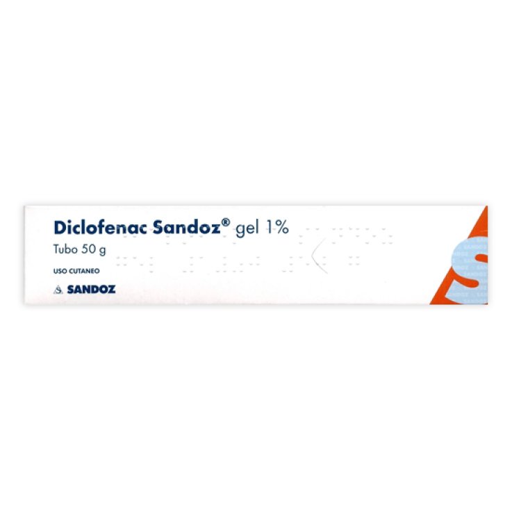DICLOFENAC (SANDOZ)*gel 50 g 1% DICLOFENAC (SANDOZ)*gel 50 g 1%