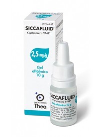 SICCAFLUID*gel oftalmico 10 g 2,5 mg/g