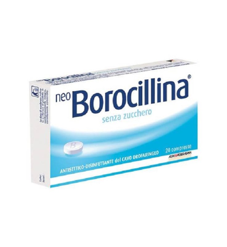 NEOBOROCILLINA*20 pastiglie 1,2 mg + 20 mg senza zucchero NEOBOROCILLINA*20 pastiglie 1,2 mg + 20 mg senza zucchero