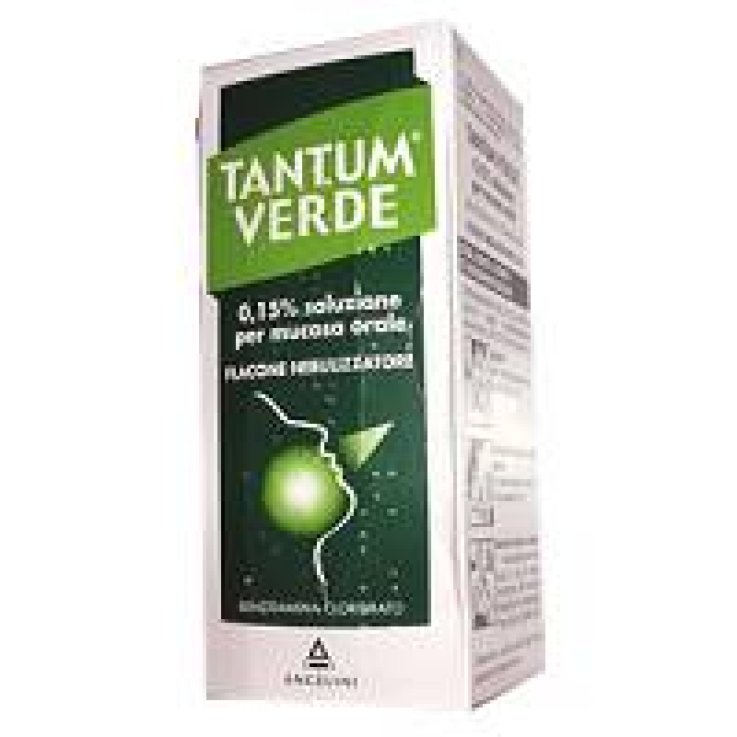 TANTUM VERDE*soluz mucosa orale 30 ml 0,15% TANTUM VERDE*soluz mucosa orale 30 ml 0,15%