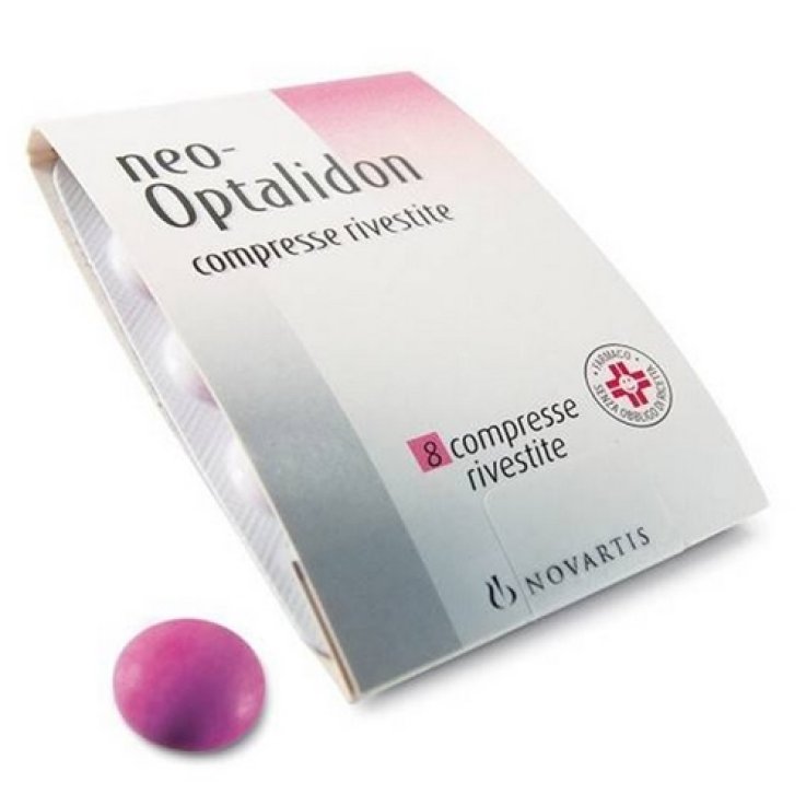 NEO OPTALIDON*8 cpr riv 200 mg + 125 mg + 25 mg NEO OPTALIDON*8 cpr riv 200 mg + 125 mg + 25 mg