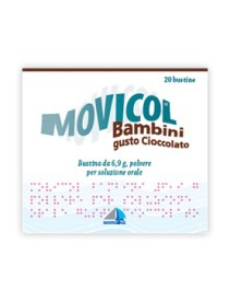 MOVICOL*BB 20 bust polv orale 6,9 g cioccolato