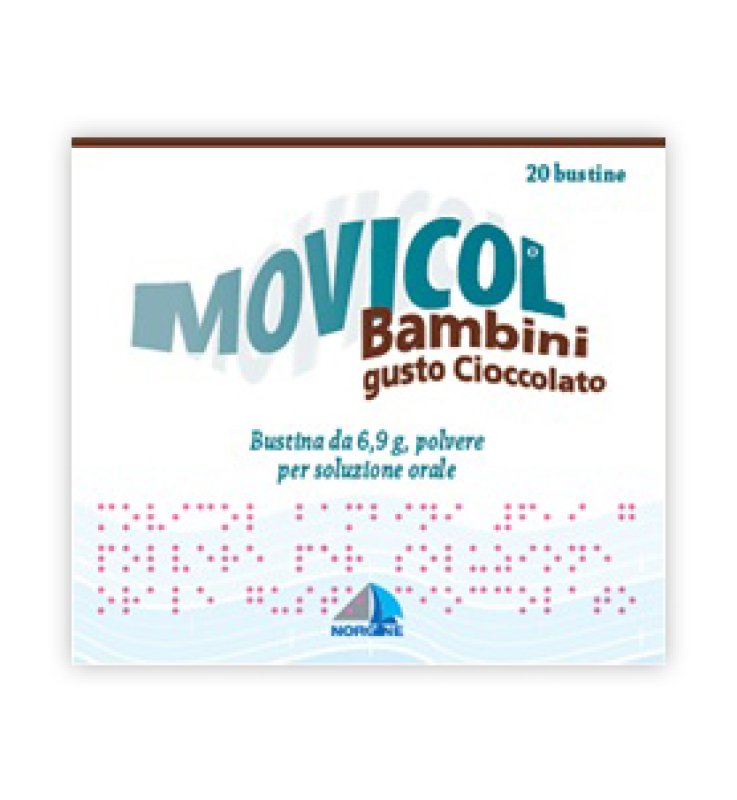 MOVICOL*BB 20 bust polv orale 6,9 g cioccolato