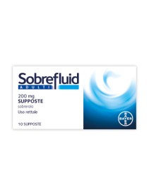 SOBREFLUID*ADULTI 10 supp 200 mg