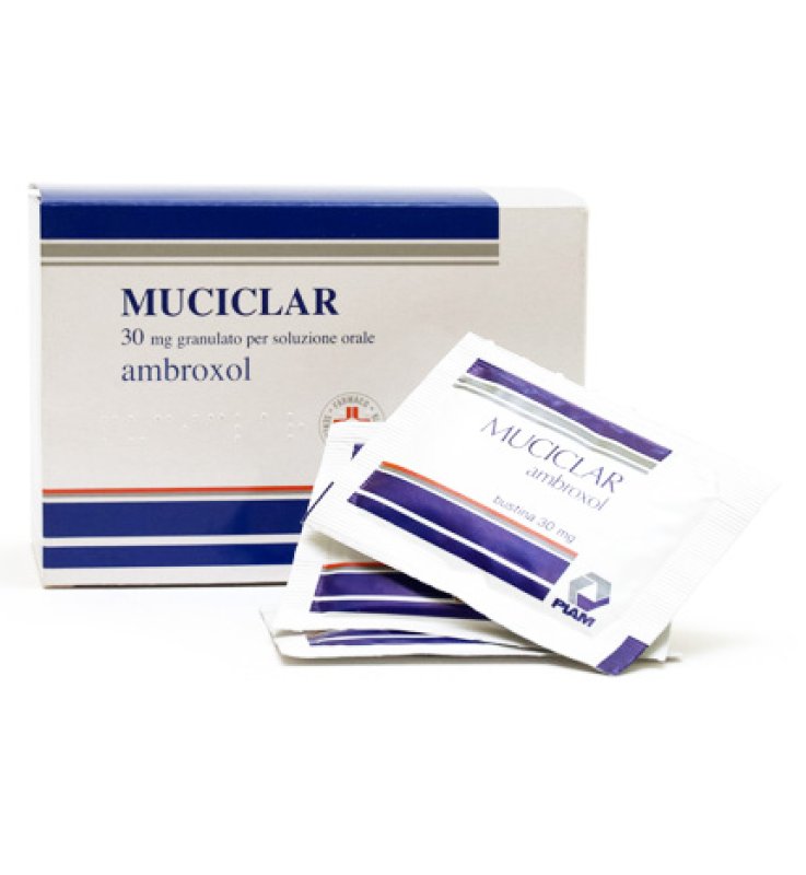 MUCICLAR*30 bust grat 30 mg