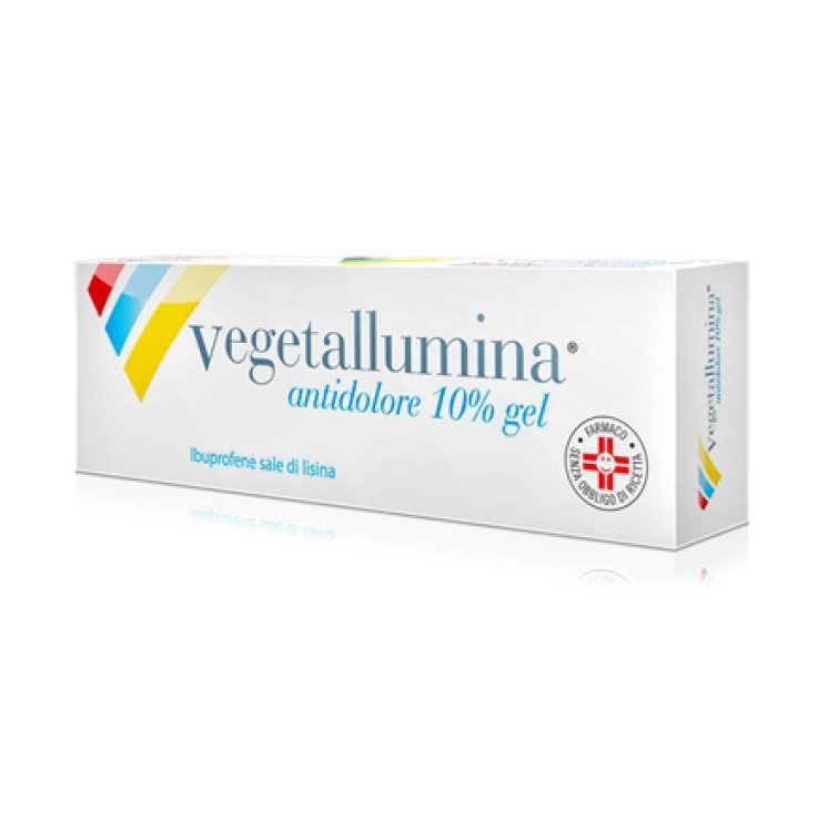 VEGETALLUMINA ANTIDOLORE*gel 50 g 10% VEGETALLUMINA ANTIDOLORE*gel 50 g 10%