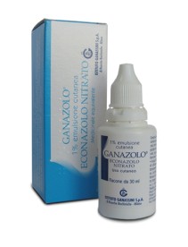 GANAZOLO*emuls cutanea 30 ml 10 mg/g