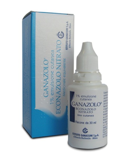 GANAZOLO*emuls cutanea 30 ml 10 mg/g